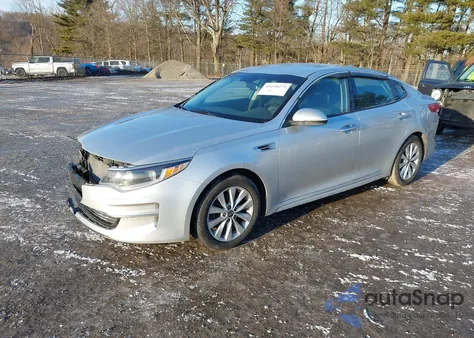 2016 Kia Optima Ex из США, поврежденный, VIN 5XXGU4L33GG117211
